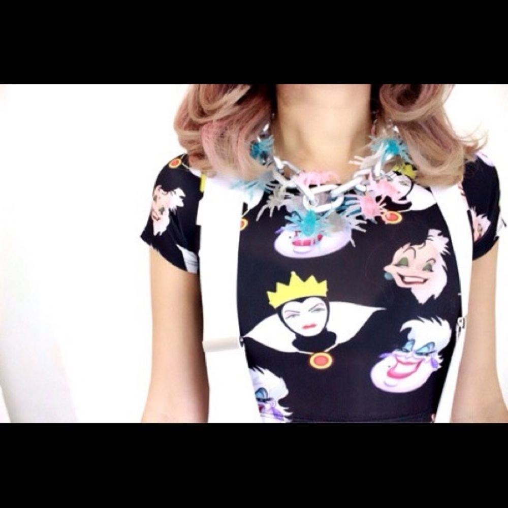 O mighty disney wicked crop top.